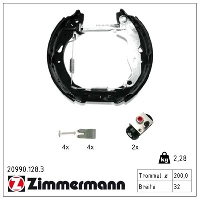 ZIMMERMANN 20990.128.3 EAN: 4250238755678.