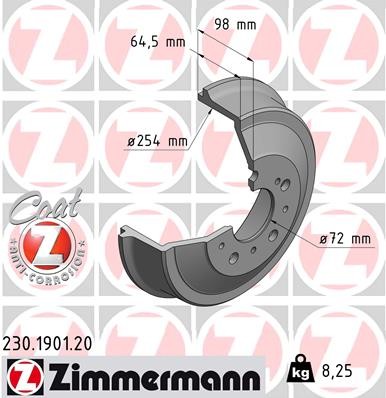 ZIMMERMANN 230.1901.20 EAN: 4250238767619.