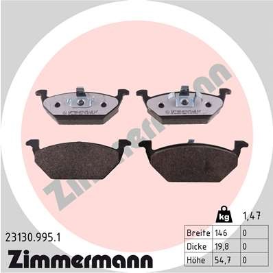 ZIMMERMANN 23130.995.1 Číslo výrobce: 21974. EAN: 4250238778783.