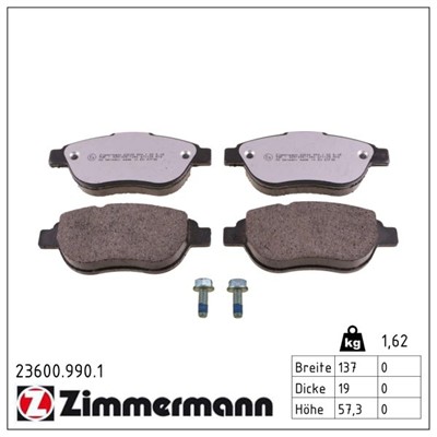 ZIMMERMANN 23600.990.1 Číslo výrobce: 23600. EAN: 4250238778950.