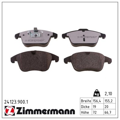 ZIMMERMANN 24123.900.1 Číslo výrobce: 24123. EAN: 4250238779209.