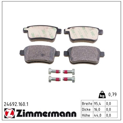 ZIMMERMANN 24692.160.1 Číslo výrobce: 24692. EAN: 4250238754121.