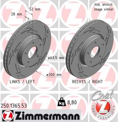 ZIMMERMANN 250.1365.53 EAN: 4250238785965.
