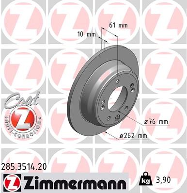 ZIMMERMANN 285.3514.20 EAN: 4250238753216.