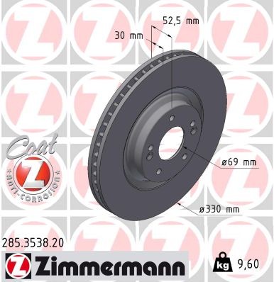 ZIMMERMANN 285.3538.20 EAN: 4250238780809.