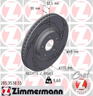 ZIMMERMANN 285.3538.55 EAN: 4250238787105.