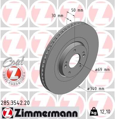 ZIMMERMANN 285.3542.20 EAN: 4250238786009.