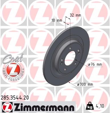 ZIMMERMANN 285.3544.20 EAN: 4250238786337.