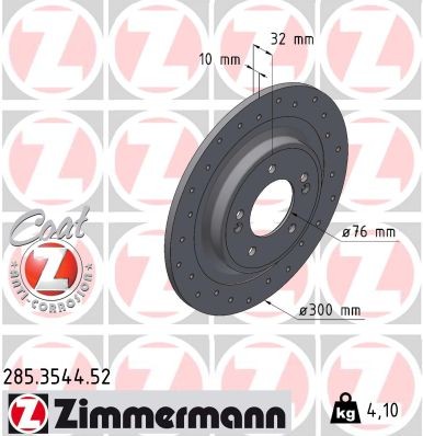ZIMMERMANN 285.3544.52 EAN: 4250238790396.