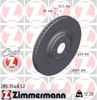 ZIMMERMANN 285.3548.52 EAN: 4250238791300.