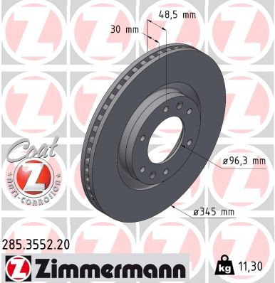 ZIMMERMANN 285.3552.20 EAN: 4250238792062.