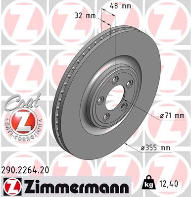 ZIMMERMANN 290.2264.20 EAN: 4250238757139.