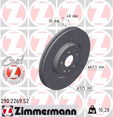 ZIMMERMANN 290.2269.52 EAN: 4250238769217.