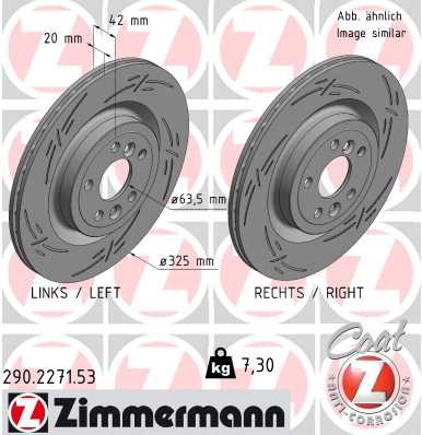 ZIMMERMANN 290.2271.53 EAN: 4250238786115.