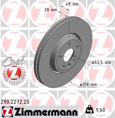 ZIMMERMANN 290.2272.20 EAN: 4250238769026.