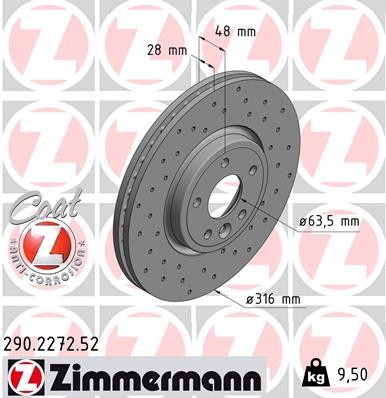 ZIMMERMANN 290.2272.52 EAN: 4250238769231.