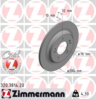 ZIMMERMANN 320.3814.20 EAN: 4250238775928.