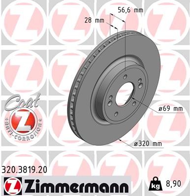 ZIMMERMANN 320.3819.20 EAN: 4250238782094.