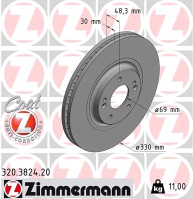 ZIMMERMANN 320.3824.20 EAN: 4250238783060.