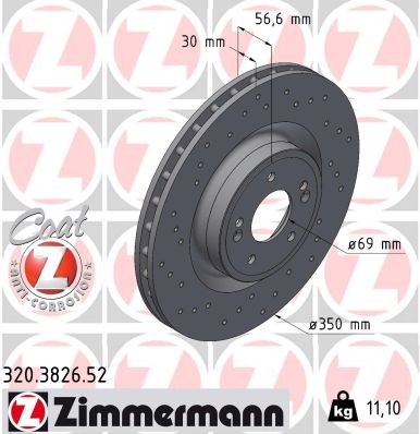 ZIMMERMANN 320.3826.52 EAN: 4250238783916.