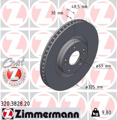 ZIMMERMANN 320.3828.20 EAN: 4250238787495.