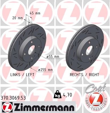 ZIMMERMANN 370.3069.53 EAN: 4250238787945.