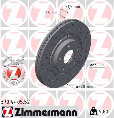 ZIMMERMANN 370.4405.52 EAN: 4250238781592.