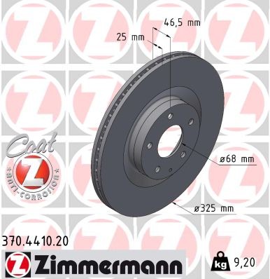 ZIMMERMANN 370.4410.20 EAN: 4250238786467.