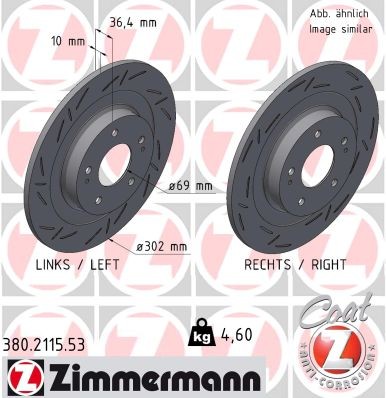 ZIMMERMANN 380.2115.53 EAN: 4250238794448.