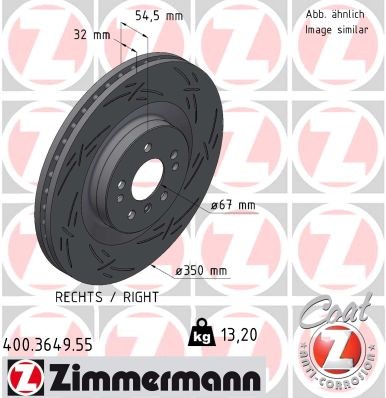 ZIMMERMANN 400.3649.55 EAN: 4250238777137.
