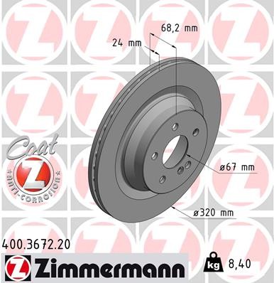 ZIMMERMANN 400.3672.20 EAN: 4250238746935.