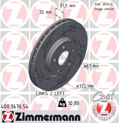 ZIMMERMANN 400.3676.54 EAN: 4250238790716.