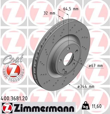 ZIMMERMANN 400.3681.20 EAN: 4250238755265.