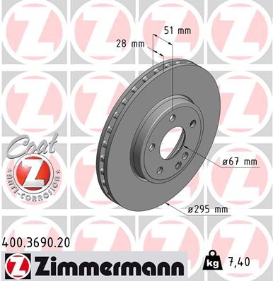 ZIMMERMANN 400.3690.20 EAN: 4250238755869.