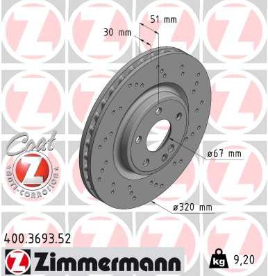 ZIMMERMANN 400.3693.52 EAN: 4250238786559.