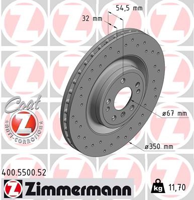 ZIMMERMANN 400.5500.52 EAN: 4250238784500.