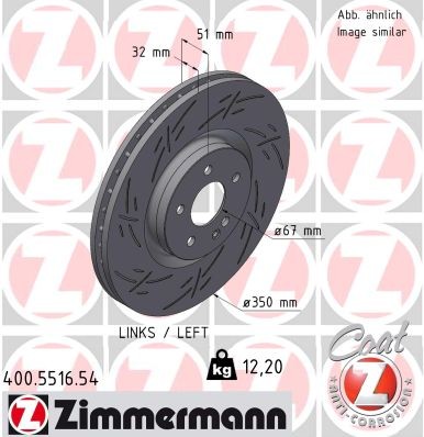 ZIMMERMANN 400.5516.54 EAN: 4250238789352.