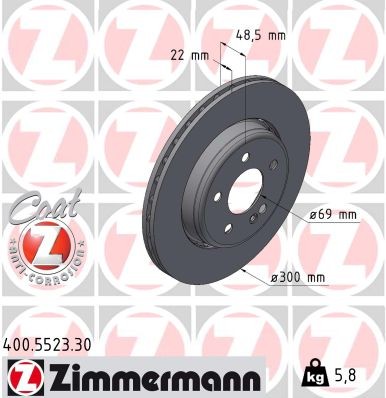 ZIMMERMANN 400.5523.30 EAN: 4250238786979.