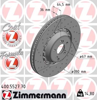 ZIMMERMANN 400.5527.70 EAN: 4250238776055.