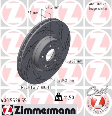 ZIMMERMANN 400.5528.55 EAN: 4250238789383.