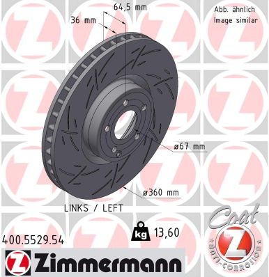 ZIMMERMANN 400.5529.54 EAN: 4250238790068.