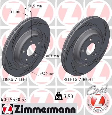 ZIMMERMANN 400.5530.53 EAN: 4250238790051.