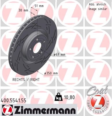 ZIMMERMANN 400.5541.55 EAN: 4250238789550.