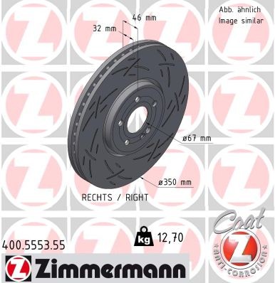 ZIMMERMANN 400.5553.55 EAN: 4250238789598.