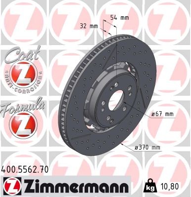 ZIMMERMANN 400.5562.70 EAN: 4250238785446.