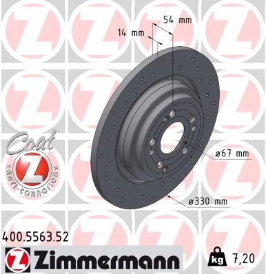 ZIMMERMANN 400.5563.52 EAN: 4250238787686.