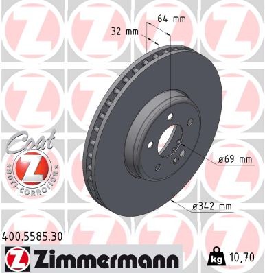 ZIMMERMANN 400.5585.30 EAN: 4250238793182.
