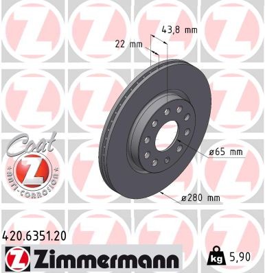 ZIMMERMANN 420.6351.20 EAN: 4250238793328.