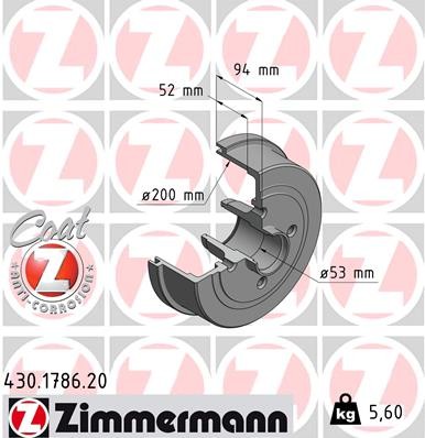 ZIMMERMANN 430.1786.20 EAN: 4250238776338.