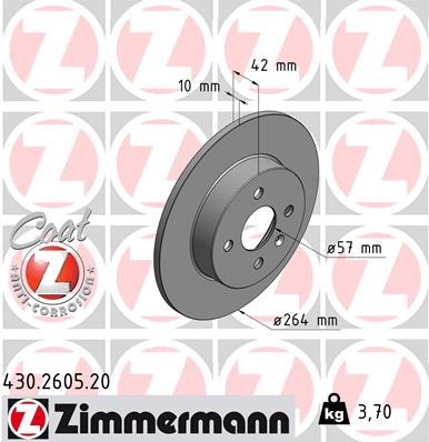 ZIMMERMANN 430.2605.20 EAN: 4250238757443.